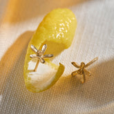 Lemon Blossom Studs - 9ct Yellow Gold